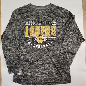 LA Lakers Boys Medium Long Sleeve Shirt
